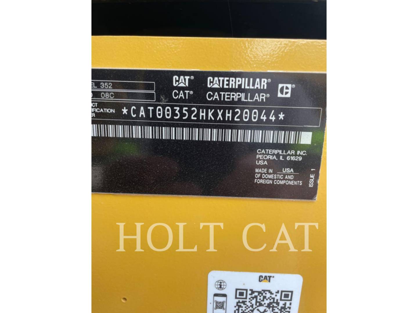 Caterpillar 352 12 TC, Crawler Excavator, 3176 hours, S/N: KXH20044, 2024 - Image 6