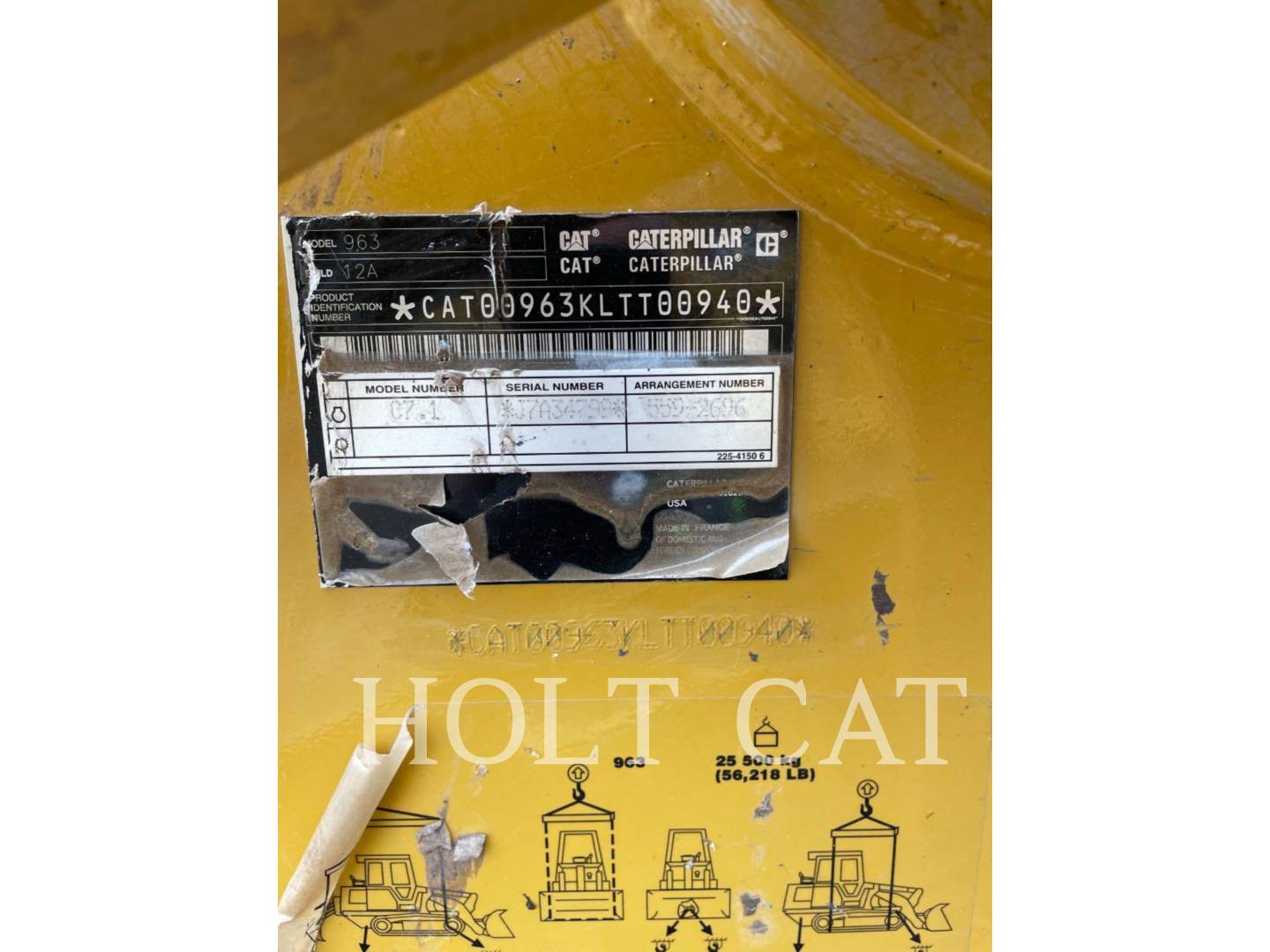 Caterpillar 963, Track Loader, 2012 hours, S/N: LTT00940, 2024 - Image 6