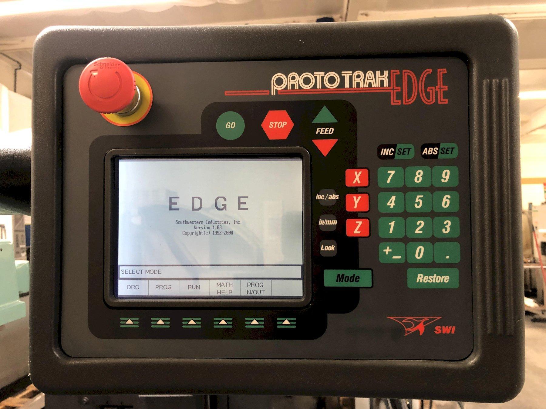 Trak #K3-Edge, CNC knee mill, 50