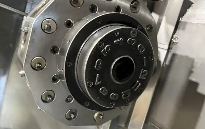 Okuma #250-W, CNC Lathe, 12k RPM, 15 HP, 12 tool, 8" chuck, 20.8" swing, 8 axis, 46" centers, OSP-E100L cnc - Image 5