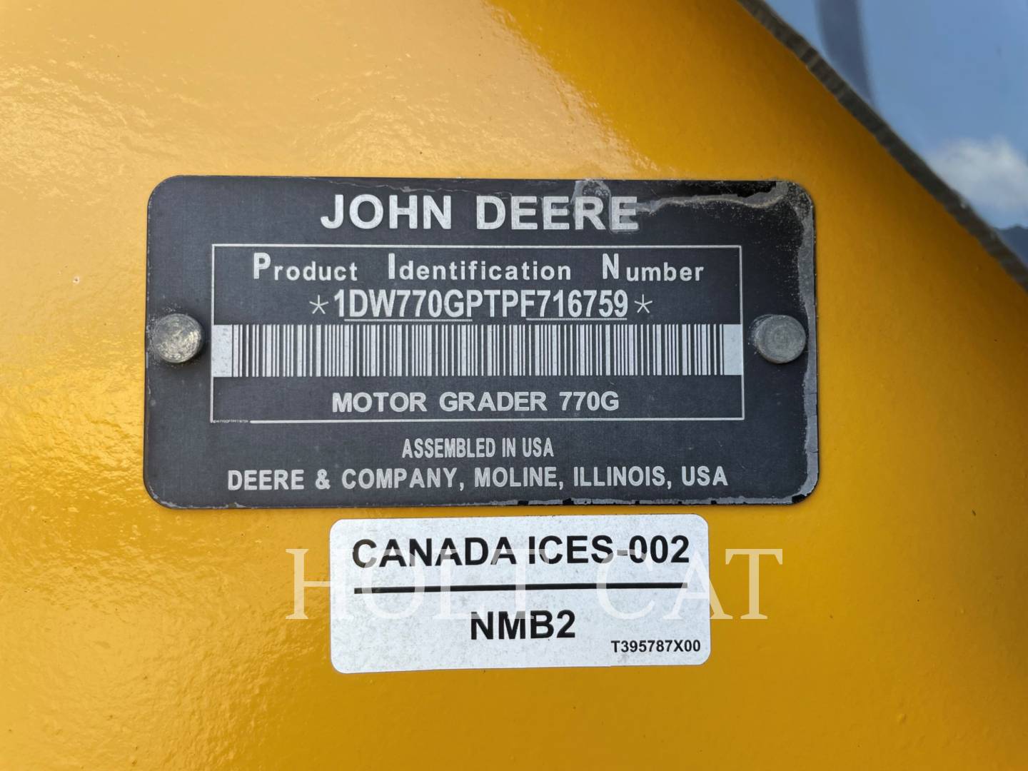 Deere &Co 770GP, Motor Grader, 140 hours, S/N: 716759, 2023 - Image 6