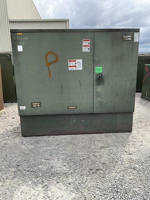 750 KVA 34500Y/19920 Primary, 480Y/277 Secondary, 3 phase, Padmount Transformer - Image 2