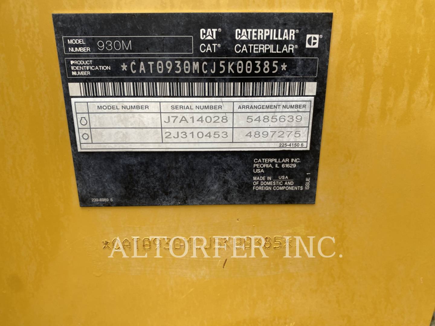 Caterpillar 930M, Crawler Dozer, 3633 hours, S/N: J5K00385, 2021 - Image 5