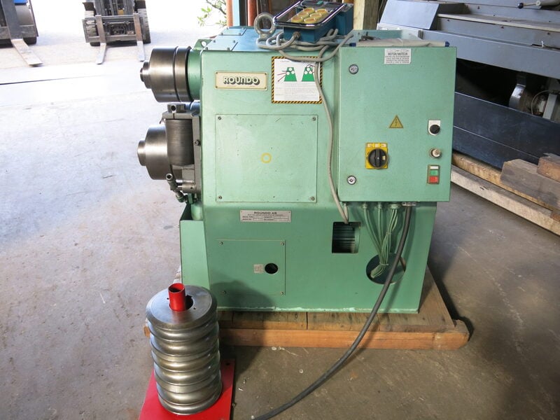 3" x 3" x 5/16" Round Allen-Bradley #R-3, Hydraulic angle bending roll, 208-230/460 V., 3ph, w/ split & pipe - Image 6