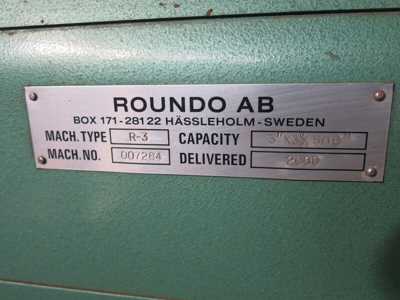 3" x 3" x 5/16" Round Allen-Bradley #R-3, Hydraulic angle bending roll, 208-230/460 V., 3ph, w/ split & pipe - Image 7