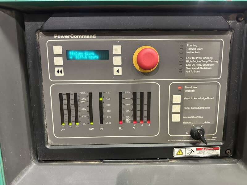 200 KW Cummins #DSHAC, diesel generator set, 277/480 Volts, 81 hours, 364 HP @ 1800 RPM, QSB7-G5 NR3 engine - Image 6
