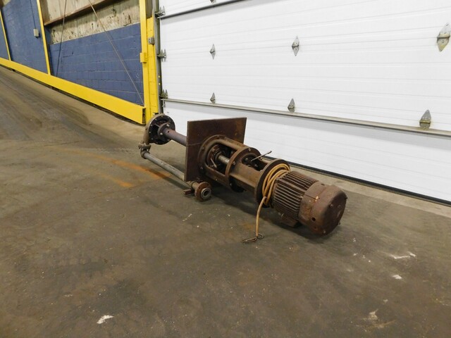 7990-026/M-010-E, Vertical Pump, 2" x 2", 3 HP, 1160 RPM, 230/460 V., Alloy 20, AS IS - Image 4