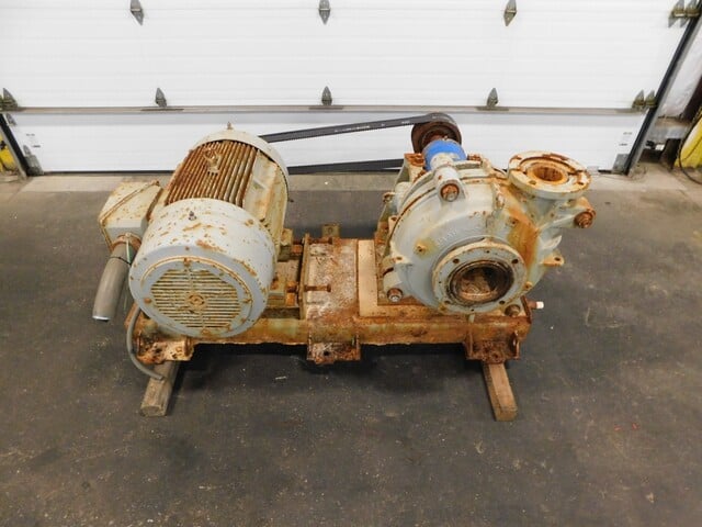 Warman #6/4AH, Slurry Pump, 125 HP Motor, 460 V., 1785 RPM - Image 2