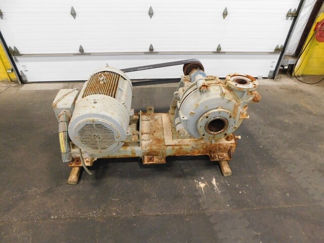 Warman #6/4AH, Slurry Pump, 125 HP Motor, 460 V., 1785 RPM - Image 2