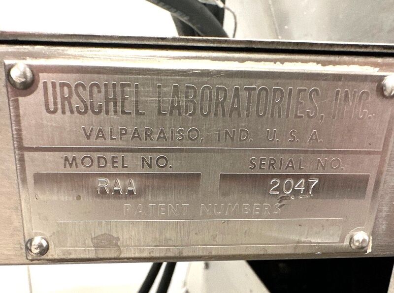 Urschel #RAA, Stainless Steel USDA dicer / cutter - Image 2