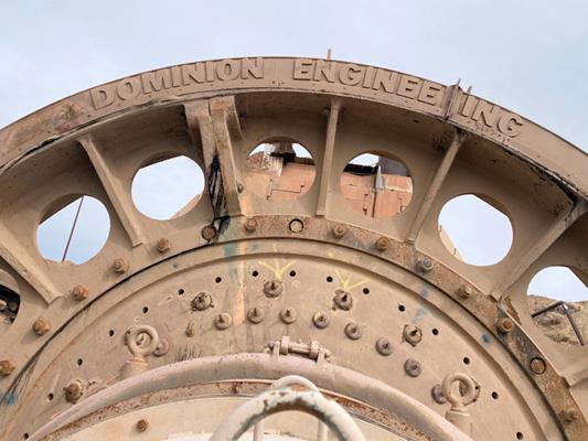11' 6" x 18' Dominion, Ball Mill, 1000 HP, 746 KW - Image 4