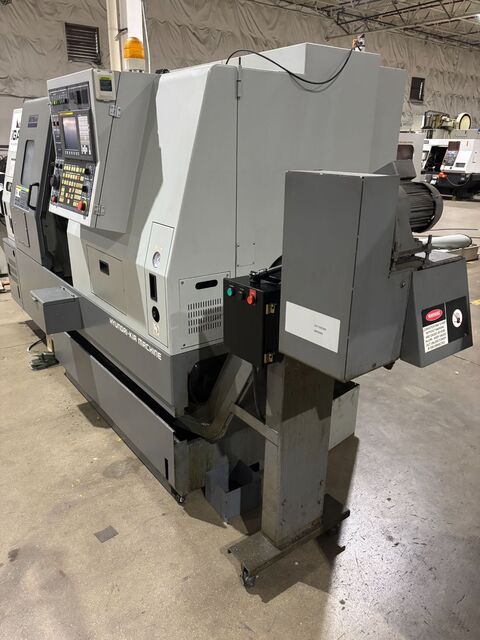 Hyundai Kia #SKT15LMS, Cnc Lathe, 4 axis, 21.7" swing, 10" diameter, 6" chuck, 20.9" centers, 8.7" X, 24.8" - Image 6