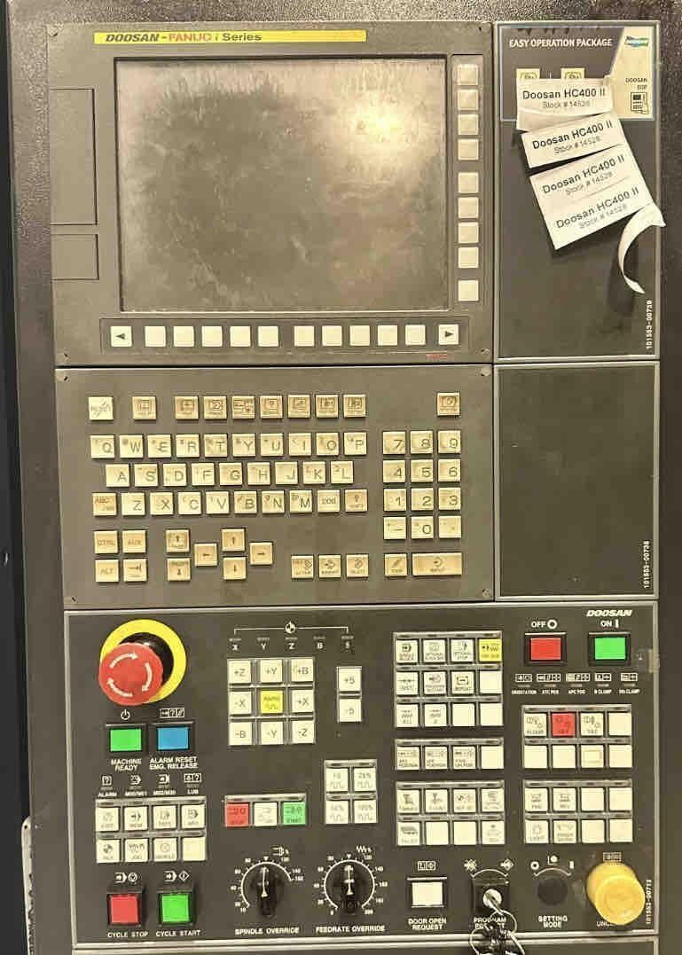 Daewoo Doosan #HC-400II, Cnc horizontal machining center, 23.6" X, 22" Y, 22.2" Z, 12000 RPM, 25 HP, 60 - Image 5