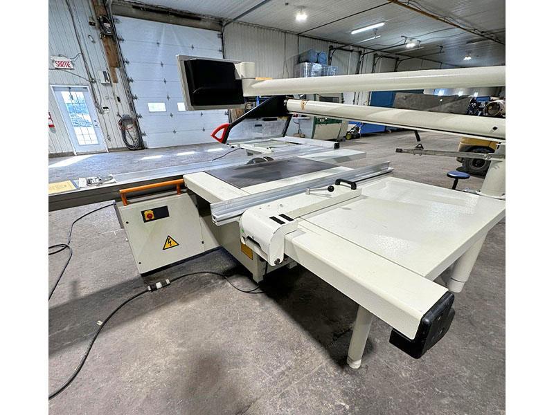 SCM #SI-400-E, programmable sliding table saw, motorized adj., 2007 - Image 3