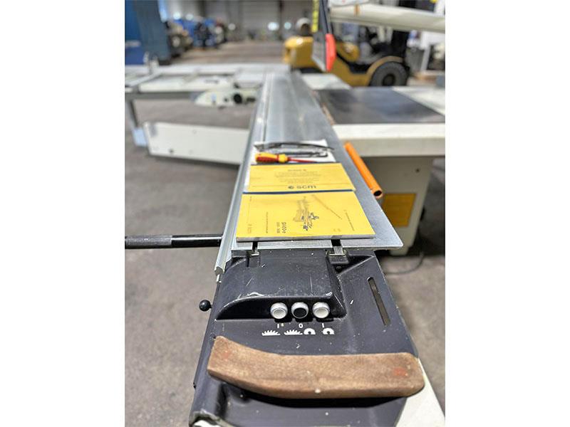 SCM #SI-400-E, programmable sliding table saw, motorized adj., 2007 - Image 9