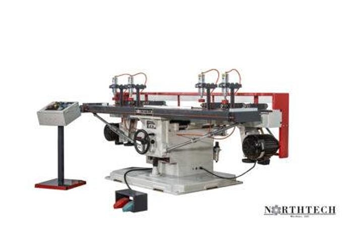 Northtech #NT-HBSS240, Boring Machine Horizontal, 5 HP, 230/460 V., 1/2" spindle, 4200 RPM, 44-1/2" x 6", 6 - Image 3