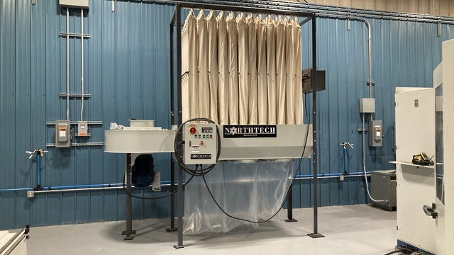 5000 cfm Northtech #NT-DC15SS, Dust Collector, 15 HP, 26-3/8" 9-blade impeller, 72 cloth 5" x 60" bags - Image 1