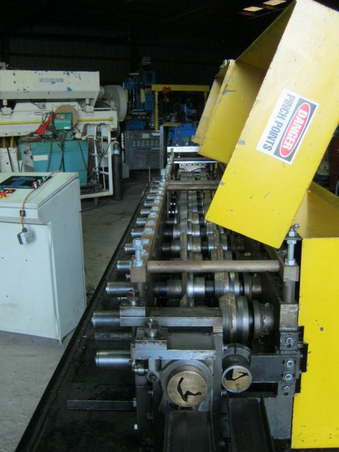 12 Stand, Custom #4800-12, rollformer, 1-1/4" arbor, MP300, 8" horizontal centers, 4" vertical centers - Image 4