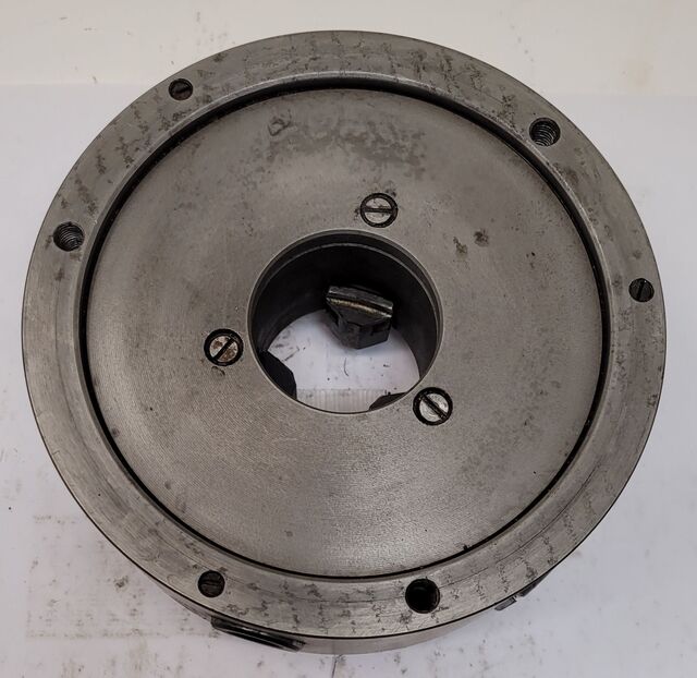 8" Buck, lathe chuck, 3-jaw - Image 3