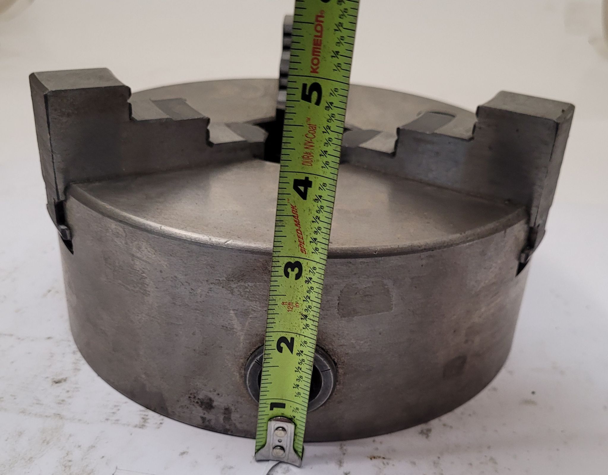 8" Buck, lathe chuck, 3-jaw - Image 7