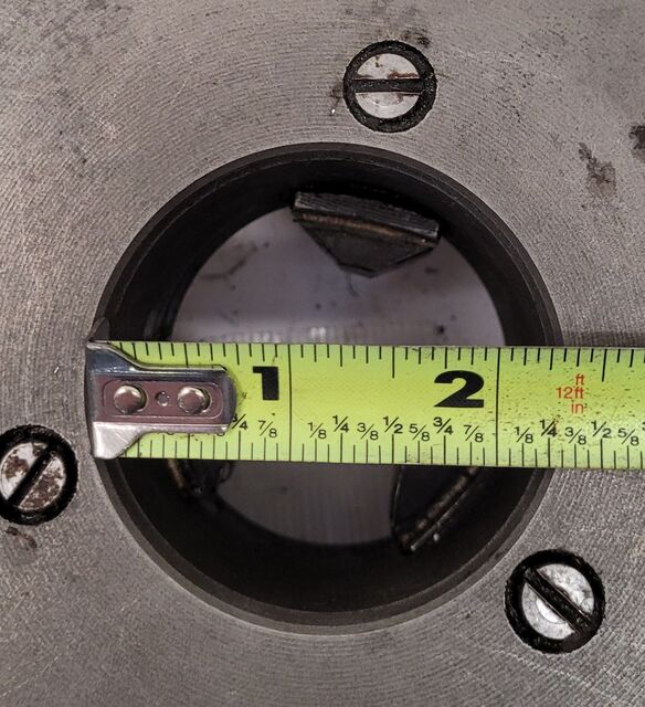 8" Buck, lathe chuck, 3-jaw - Image 8