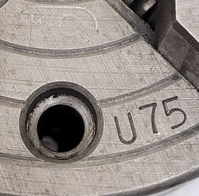 6" KC #U75, lathe chuck, 4-jaw - Image 2
