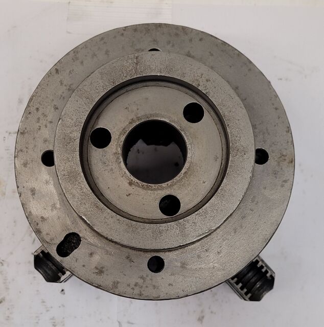 6" KC #U75, lathe chuck, 4-jaw - Image 5