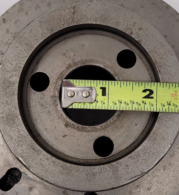 6" KC #U75, lathe chuck, 4-jaw - Image 10