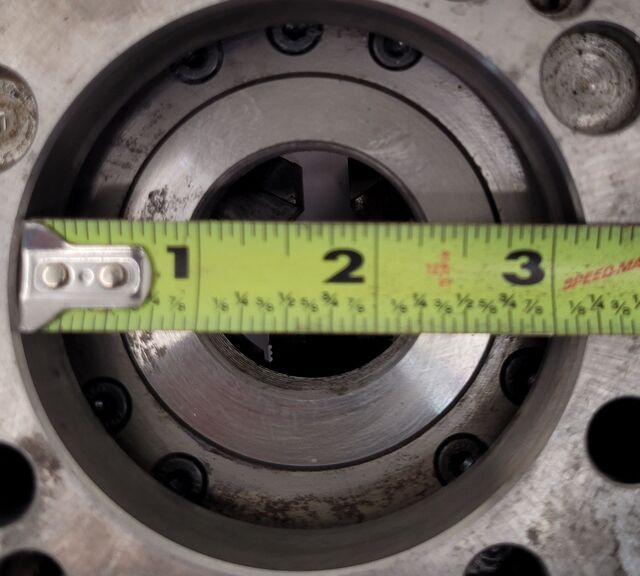 6" Kitagawa #BB206, 3-jaw Power chuck - Image 10