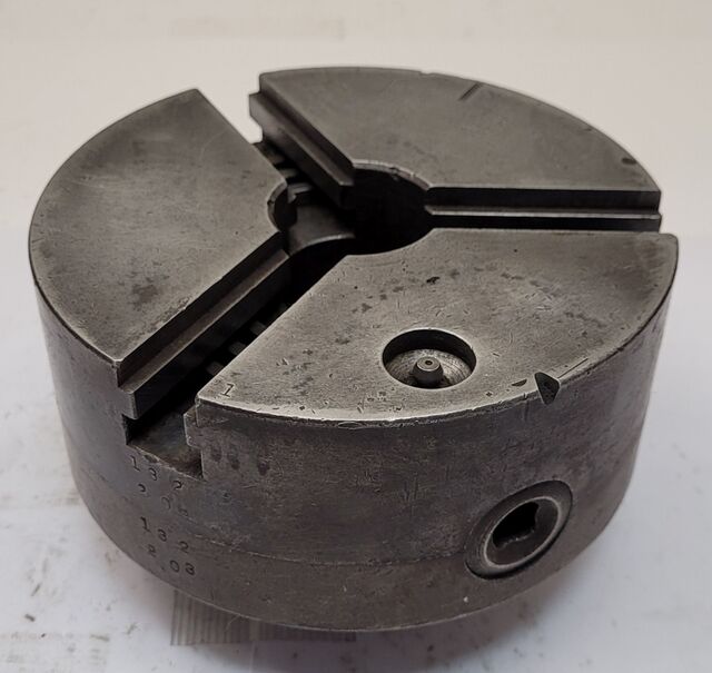 6" Skinner #3806-48, lathe chuck, 3-jaw - Image 1