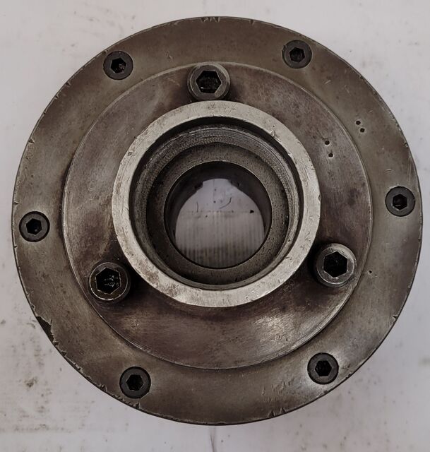 6" Skinner #3806-48, lathe chuck, 3-jaw - Image 4