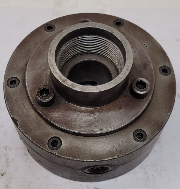 6" Skinner #3806-48, lathe chuck, 3-jaw - Image 5