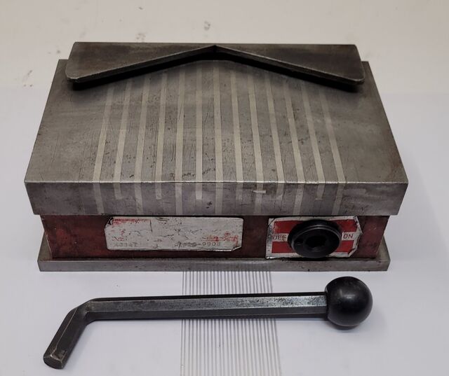 4" x 7" Suburban #MCB47, permanent magnetic chuck - Image 1