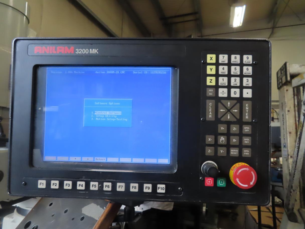 YCI Promax, CNC knee mill, 49" x9"tbl., 3 HP, 36" X, 16" Y, 16" Z, 60-4200 RPM, R-8, Anilam 3200 MK - Image 5
