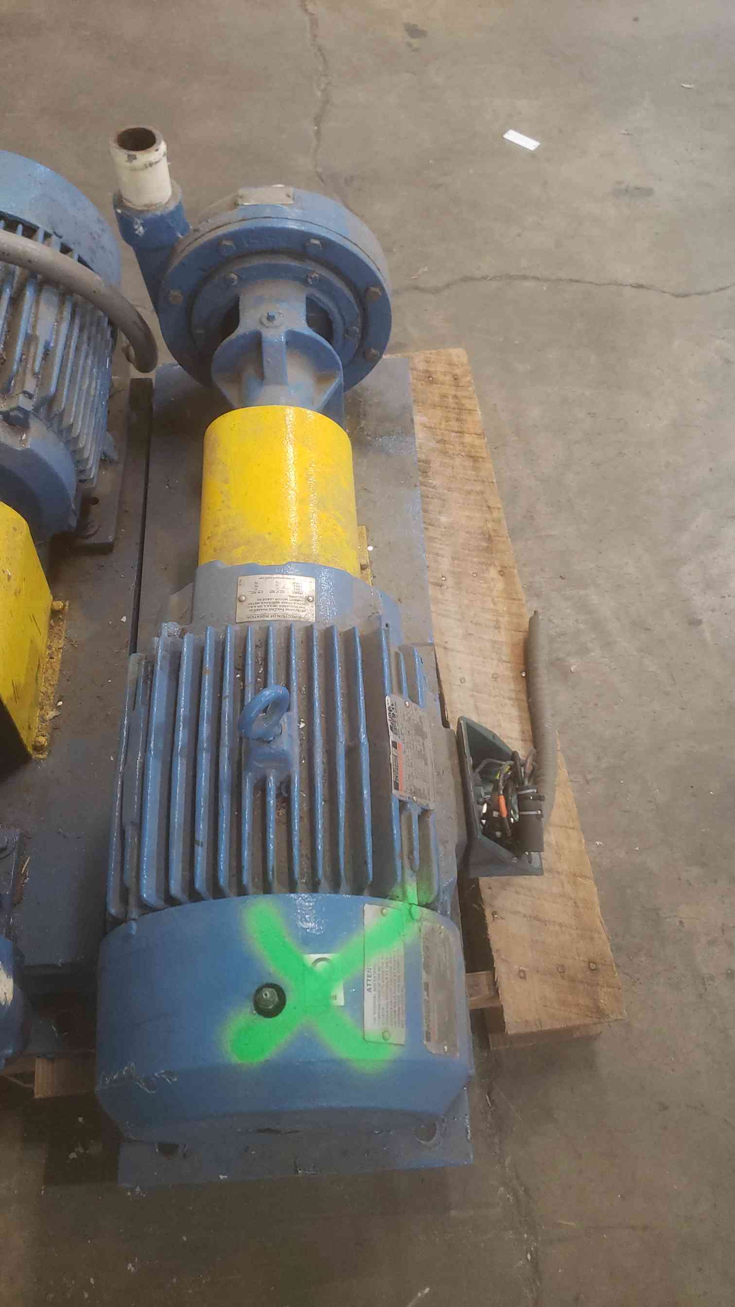 200 GPM @ 190', Paco #P25G5273C, Pump Package, 20 HP Reliance Motor, TEFC, 460 V., 3PH - Image 1