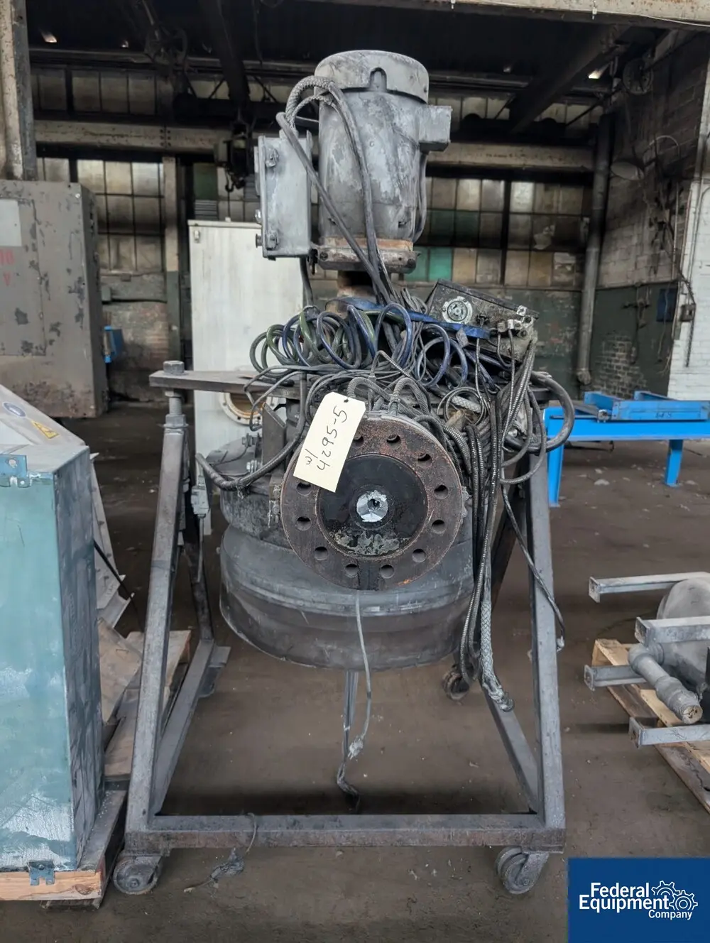 Beringer #WRP36, Water Ring Pelletizer, 7.5 HP, Stainless Steel, 600 GPM (2 available) - Image 3