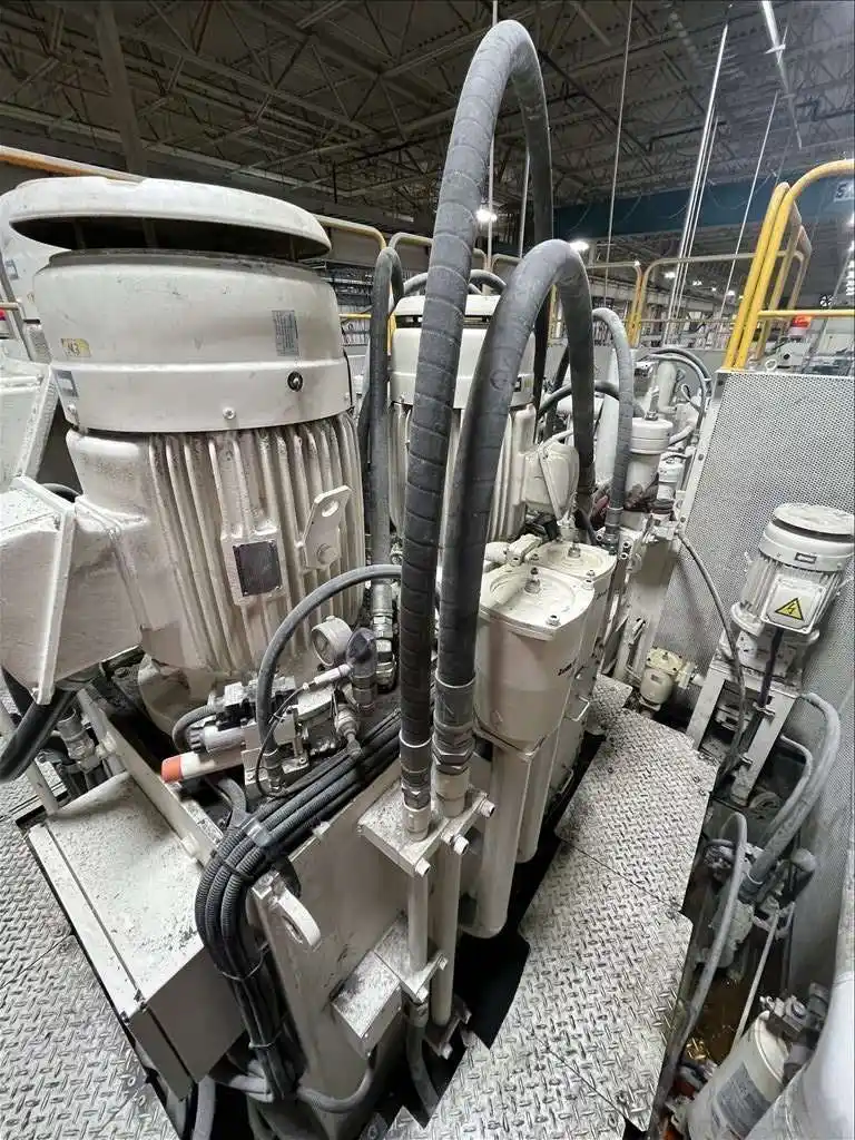 200 Ton, Mori Iron Works #MSF200-M32, multi-axis servo hydraulic cold forming press, 2016 - Image 5
