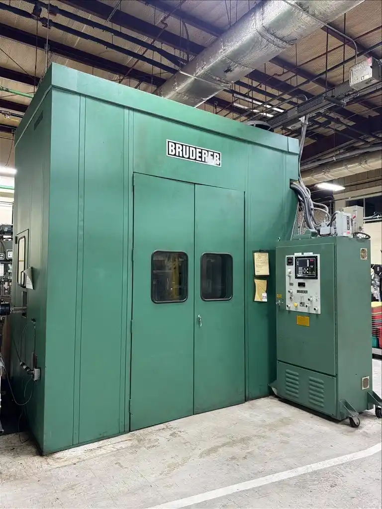 60 Ton, Bruderer #BSTA60IIUSL, high speed stamping press, 0625" to 2" stroke, 2.5" ram adjustment, 1996 - Image 2