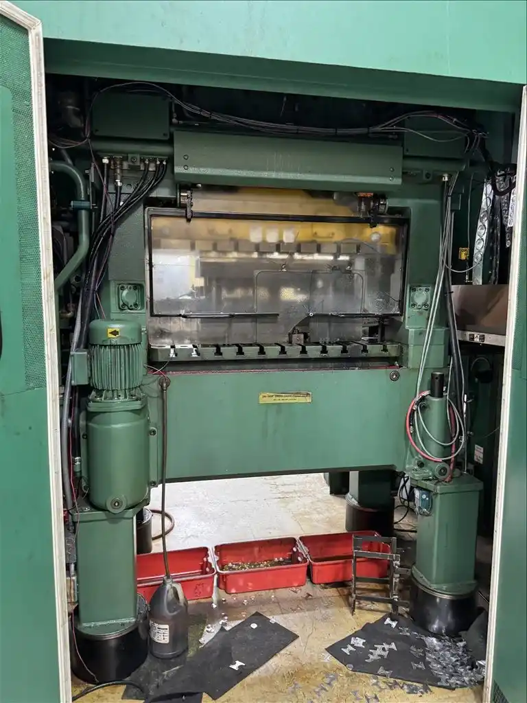 60 Ton, Bruderer #BSTA60IIUSL, high speed stamping press, 0625" to 2" stroke, 2.5" ram adjustment, 1996 - Image 6