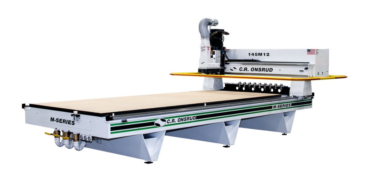 Onsrud #4100M, CNC Router, 199" X, 99" Y, 90" Z, 12 HP, 24000 RPM, 12 tool, 2.1M x 4.1M table, new - Image 1