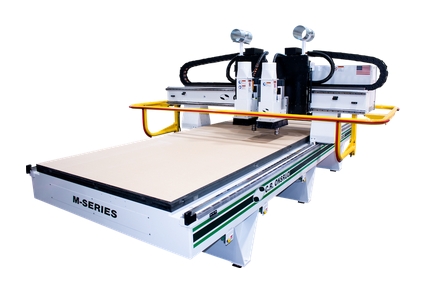 Onsrud #97M, CNC Router, 126" X, 65" Y, 9" Z, 10 tool, 12 HP, 24000 RPM, 97" x 49" table, new - Image 1