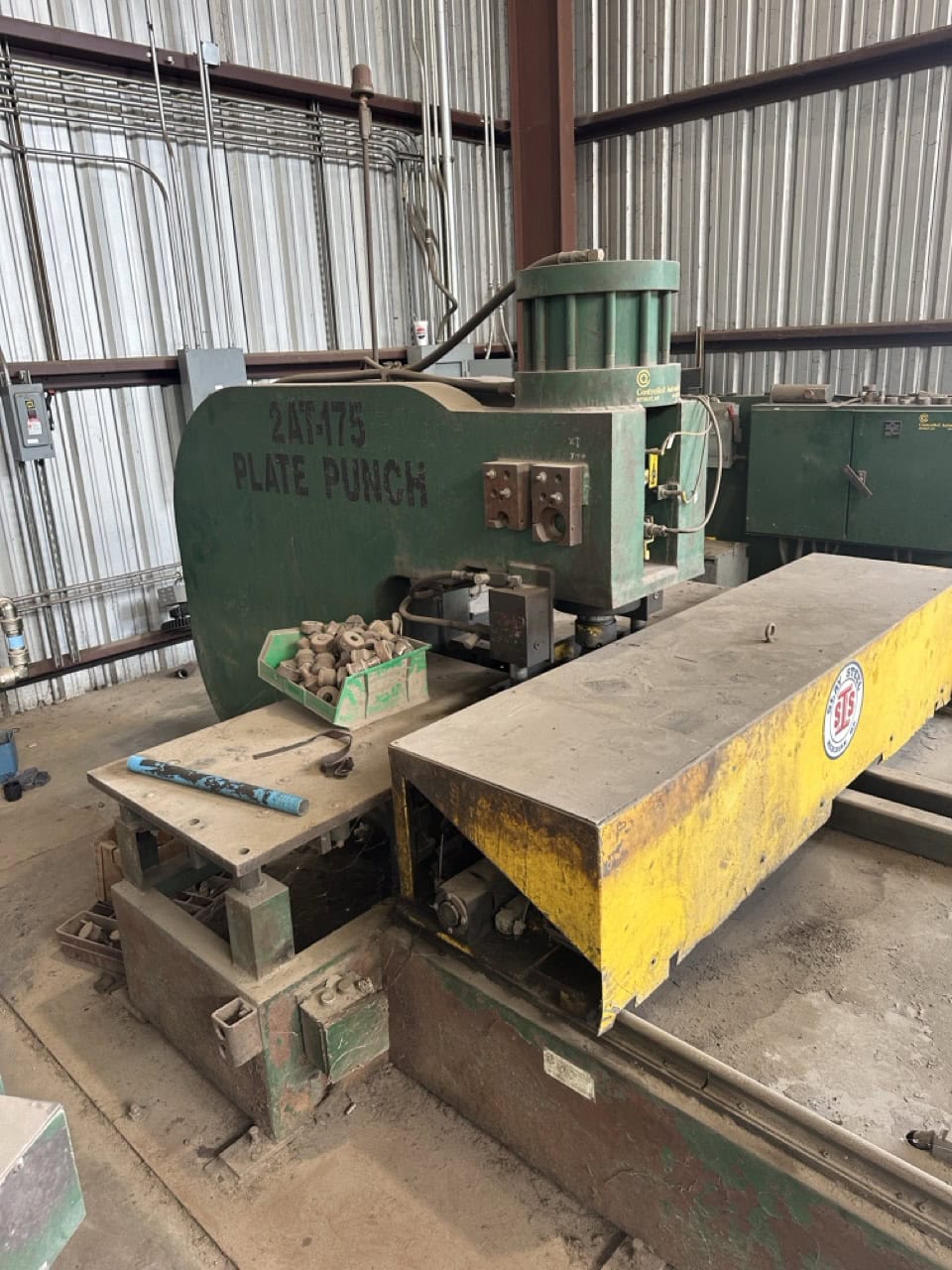 175 Ton, Controlled Automation #2AT-175, Plate Punch, 2" stroke, 30" throat, 2-5/16" hole, 30" x 60" max - Image 3