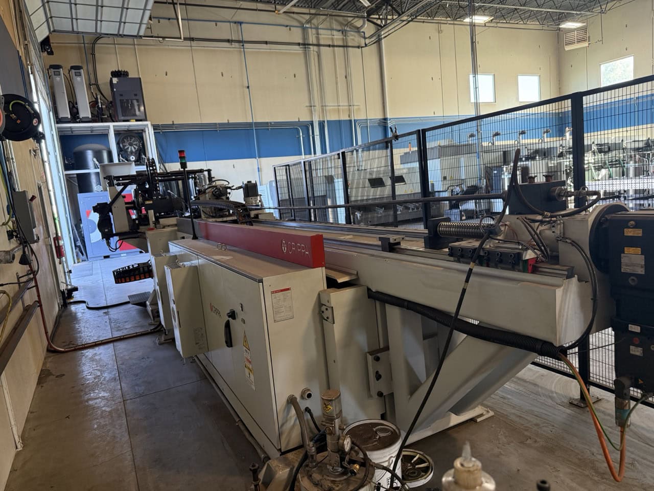 4.48" Crippa #114LE, Tube Bending Machine, 36 KW, 11.8" stroke, Siemens 840D-SL Control, 2022 - Image 2
