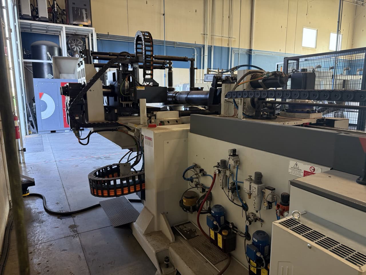 4.48" Crippa #114LE, Tube Bending Machine, 36 KW, 11.8" stroke, Siemens 840D-SL Control, 2022 - Image 4