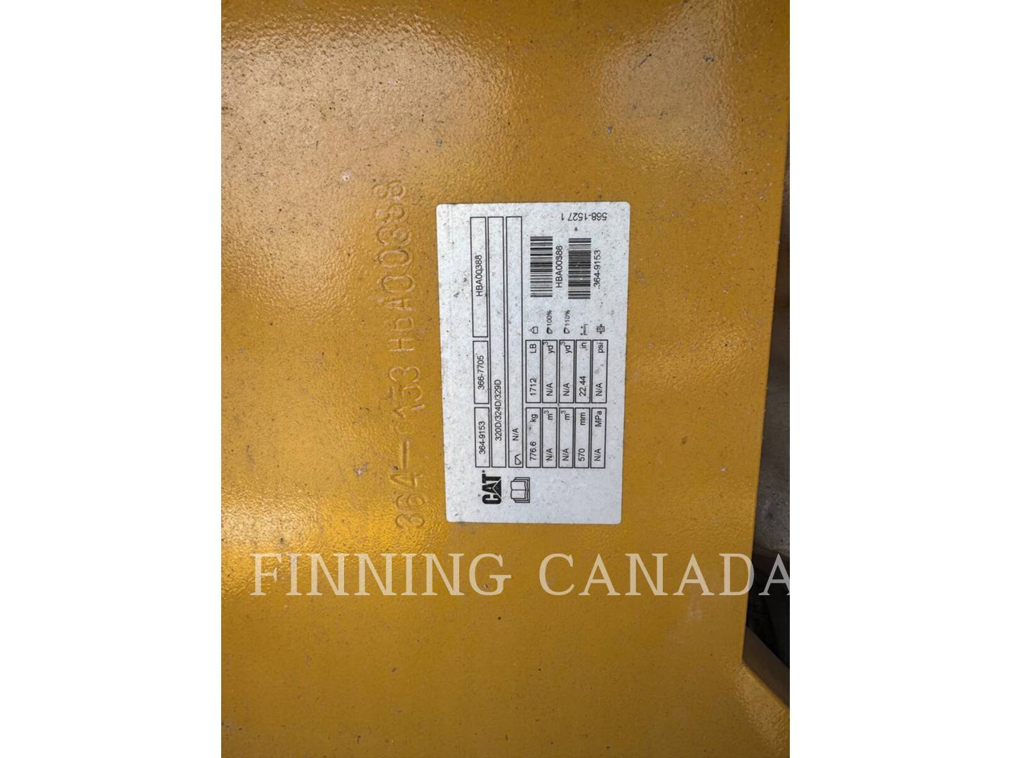 Caterpillar 324-RP-51, Ripper, S/N: HBA00388, 2023 - Image 3
