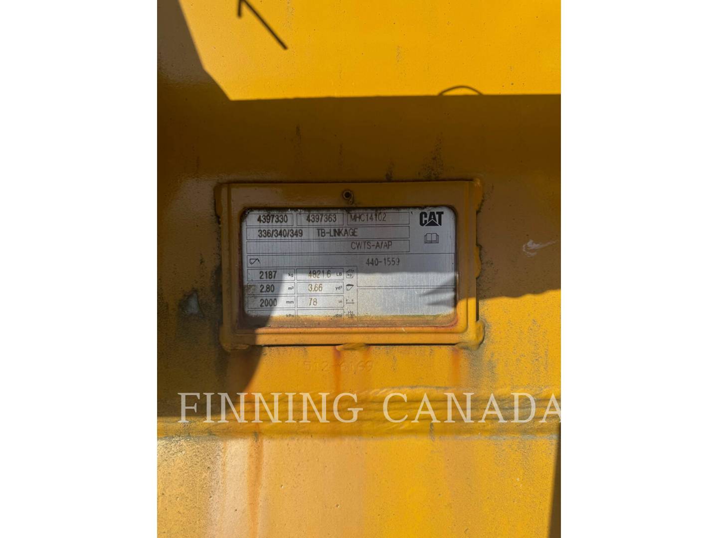 Caterpillar 345-BC-78P, Bucket, S/N: MHC14102, 2022 - Image 2