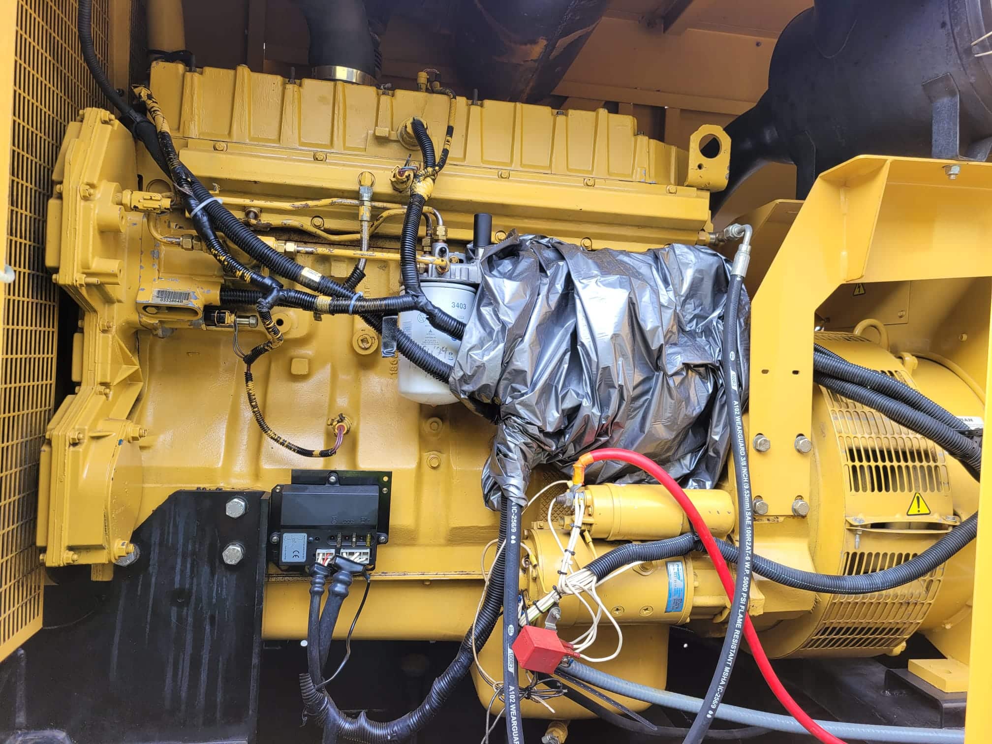 200 KW Olympian #D200P4, diesel generator, weatherproof enclosure, 120/208 Volts, 706.9 hours - Image 3