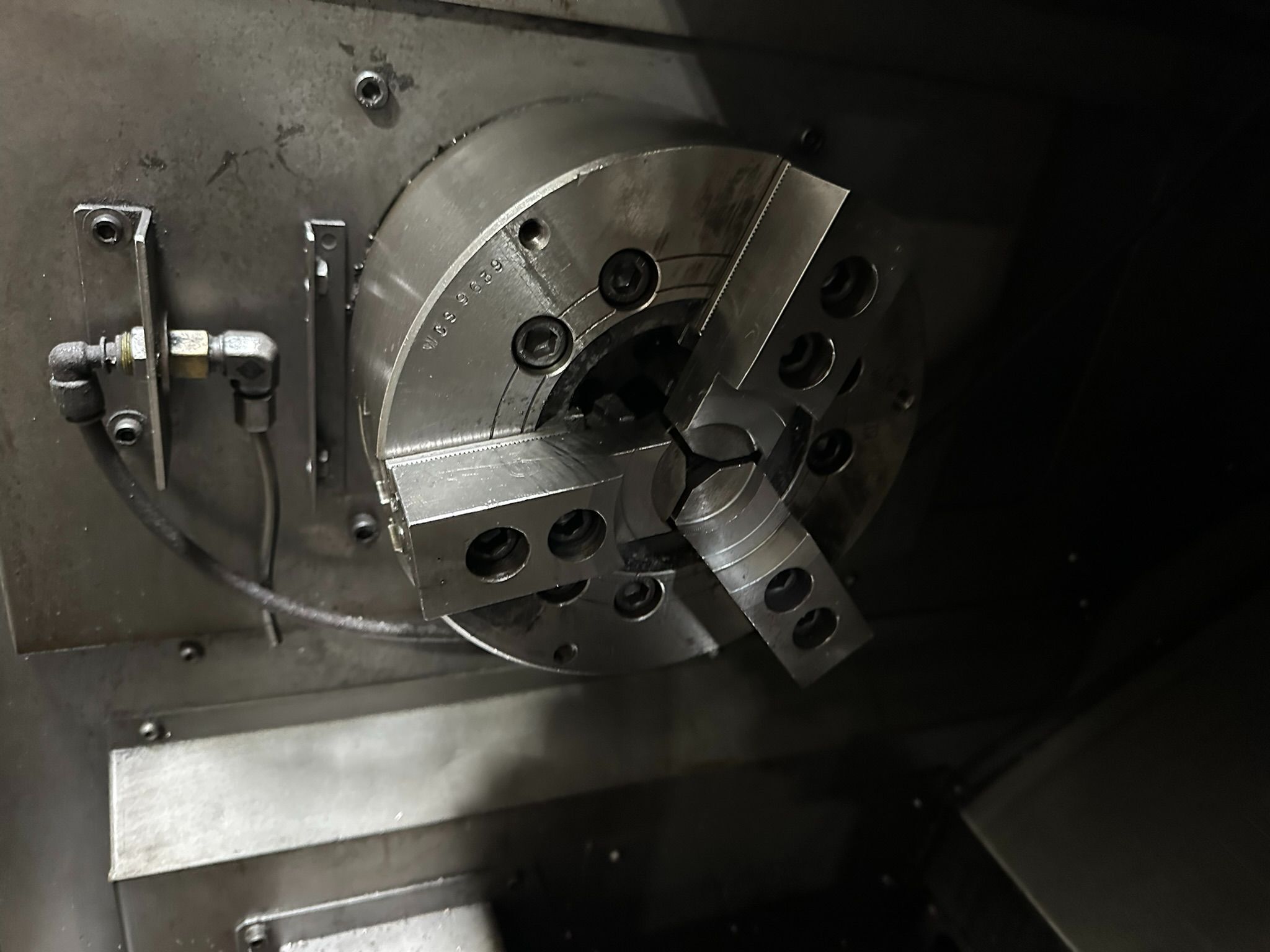 Miyano #LZ-02, 2" Axis turning center w/auto load/unload system, Fanuc 21T, 15 HP, 1998 - Image 4