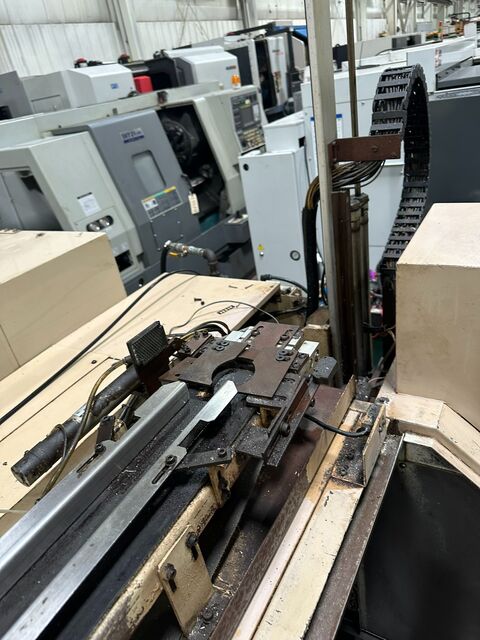 Miyano #LZ-02, 2" Axis turning center w/auto load/unload system, Fanuc 21T, 15 HP, 1998 - Image 7