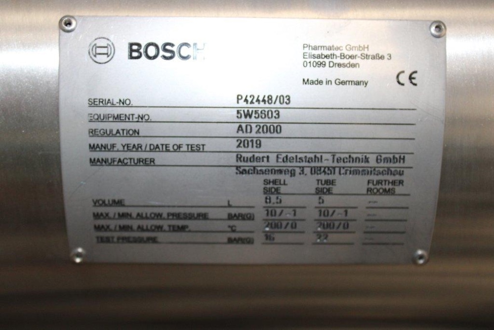 Pharmatec G.m.b.h. 5W5S03 Bioreactor Controller VG Condition AS-IS - Image 5